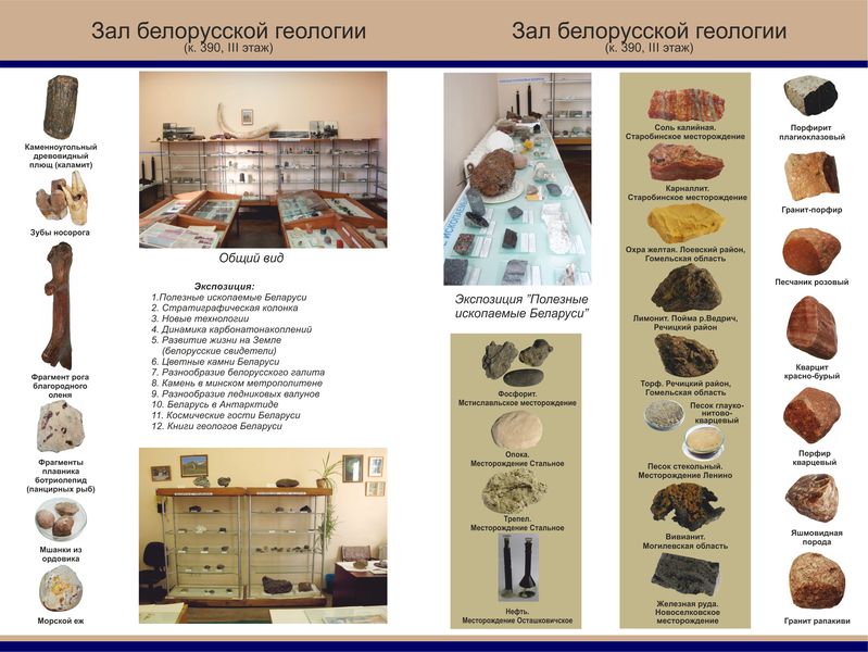 Белорусский зал геологии